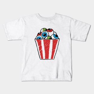 Popcorn Eyes Kids T-Shirt